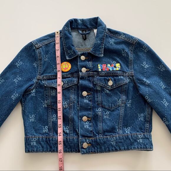 Via Penny Lane Reworked Apparel | Woodstock Music Festival Graphic Denim Jacket - Picture 4 of 9